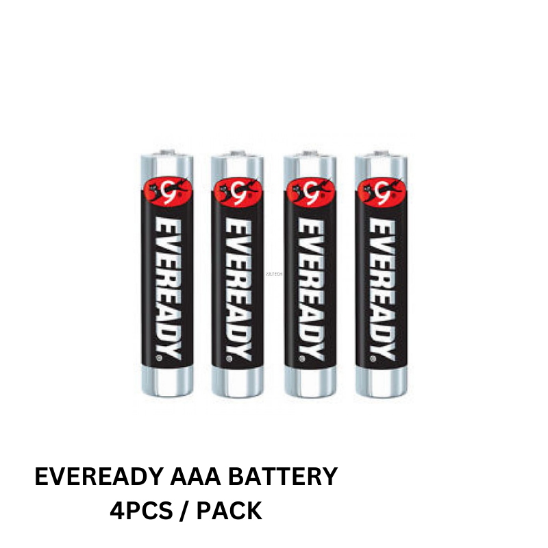 Eveready AA/AAA Battery Super Heavy Duty 1215 Pack of 4